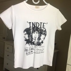 Brandy Melville graphic tee (Only work once!)